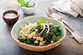 Reverse Your Fatty Liver Warm Kale Chickpea Salad Reverse Your Fatty Liver Recipes Recipe Liver Recipes Vegan Restaurants Healthy Recipes