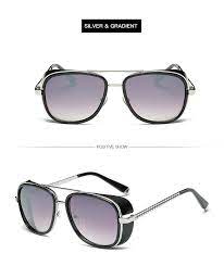 Tony Steampunk Sunglasses Iron Man 3 Matsuda Tony Stark Sunglasses Men Rossi Coating Retro Vintage Designer Sun Glasses Mens Sunglasses Tony Stark Sunglasses Steampunk Sunglasses