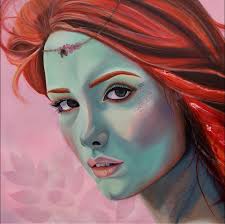 Octopus Fluid Art Piece Using Pouring Technique