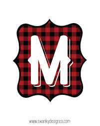 View all coloring pages from letters and alphabet category. Buffalo Plaid Free Printable Banner Letters Swanky Design Company Free Printable Banner Letters Printable Banner Letters Free Printable Banner