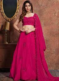 In the rgb color model #ff69b4 is comprised of 100% red, 41.18% green and 70.59% blue. Buy Hot Pink Color Lehenga Choli Online 129403
