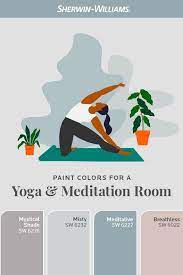 Paint Colors For A Yoga Room Yoga Room Calming Paint Colors Yoga Meditation Space