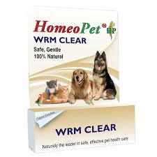 Homeopet Wrm Clear Homeopathic Dewormer For Dogs Cats Naturalpetwarehouse Com Dog Skin Allergies Allergy Remedies Pet Health Care