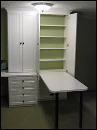 This Would Be Genius For The Craft Closet Hide Away Table There When You Need It Gone When You Don T Craft Room Office Craft Room Storage Craft Room Design