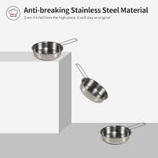 Powerful and easy to use. 18 Pcs Pretend Play Toy Kitchen Cookware Playset With Stainless Steel Pots And Pans And Cooking Utensils Plus Bonus Hanging Rack Bowls Spoons For Girls Boys Ages 3 Geyiie Kids Kitchen Cooking