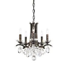 Black And Gold Crystal Chandelier Schonbek Vesca 5 Light Candle Style Classic Traditional Chandelier Finish Etruscan Gold Crystal Crystal Chandelier Geometric Pendant Traditional Chandelier