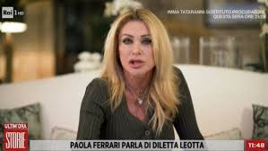 Paola ferrari, giornalista e conduttrice rai, si interroga sul momento del napoli, replicando ad un post di enrico varriale su twitter: L Ossessione Di Paola Ferrari Per Diletta Leotta Stereotipo Di Donna Da Cancellare