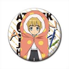 Armin and eren, along with mikasa, are your childhood friends; Attack On Titan Junior High Can Badge Armin Anime Toy Hobbysearch Anime Goods Store