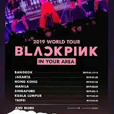 Blackpink 2019 tour blackpink has announced 2019 tour dates for the north american leg of its tour. Blackpink Tour Blackpink Reborn 2020