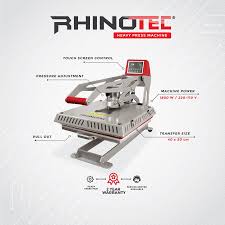 Perlengkapan dan peralatan sablon ini bekerja dengan memanaskan dan menekan tinta. 4 Jenis Mesin Press Sablon Terbaik 2018 Rhinotec