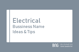Electrical Business Name Generator Business Names Name Generator Company Name Generator