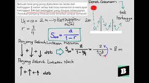 Check spelling or type a new query. Sebuah Bola Ping Pong Dijatuhkan Ke Lantai Dari Ketinggian 2 Meter Maka Tentukan Panjang Lintasannya Youtube