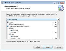 It includes a lot of codecs for playing and editing the most used video formats in the internet. K Lite Codec Pack Download
