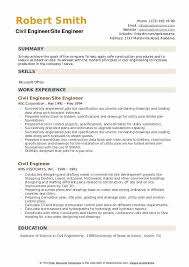 As shown in our entry level civil engineer resume sample, you should have five sections in your resume. Civil Engineer Resume Samples Qwikresume