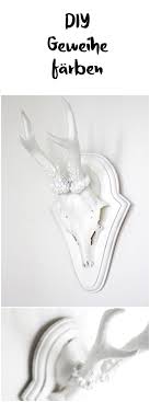 Geweih Deko Furs Wohnzimmer Selber Machen Schereleimpapier Diy Geweih Geweih Dekorationen Deko Fur Wohnzimmer