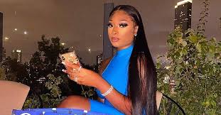 Much like the list of awards she's been winning, megan thee stallion's hair just keeps getting longer and longer. Rapper Megan Thee Stallion Displays Curves In A 105 Nude Dress Check Out The Stunning Snaps