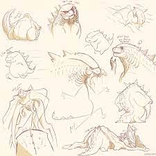 P chibi godzilla x femuto. Vipery 07art On Twitter Godzilla X Femuto Godzuto That S What I M Called Them P