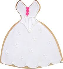 Dress Cookie Cutter Large Full Skirt Wedding Dress Cookies Cookie Cutter Dress Wedding Cookies