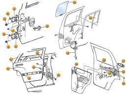 Jeep Liberty Rear Door Replacement Parts 02 07 Kj Jeep Liberty Jeep Doors Replace Door