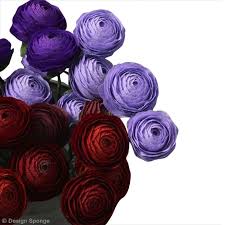 Chaque fleur est fabriqué à la main et unique tout comme dans la nature. Diy Jolies Fleurs Renoncules En Papier Crepon Idees Conseils Et Tuto Decoration