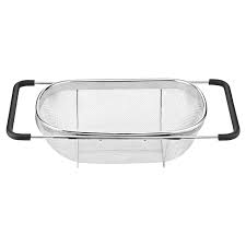 Calypso basics by reston lloyd powder coated enameled colander. The Best Colander In Every Style For All Your Draining Needs Epicurious