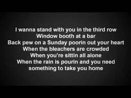 Brett Eldredge Wanna Be That Song Love Music Lyrics Youtube