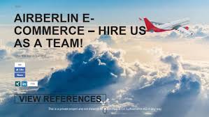Check spelling or type a new query. Fischer Appelt Will Das E Commerce Team Von Air Berlin W V