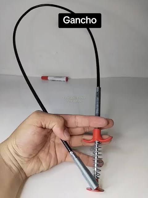 Cable con Gancho para Desatascar Tuberías | TikTok