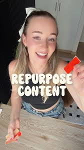 one content idea should = MULTIPLE pieces of content 😌 , this is how  you’ll squeeze the most out of each piece of content and that will allow  you to be in lots of different places at once 🙌, I’m not ...