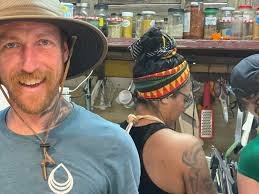 I hope to relive this moment in Joshua Tree, CA. Barnett English is the  dude that runs Joshua Tree Music Festival and here he is in all his relaxed  glory. I guess