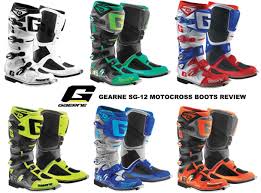 Gaerne Sg 12 Motocross Boots Review Welcome To The