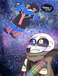 Ink And Error In Space Sans Art Undertale Cute Undertale Funny