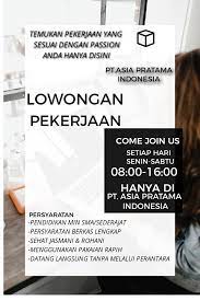 Maybe you would like to learn more about one of these? Pt Asia Pratama Indonesia Home Facebook
