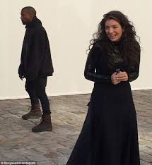 Huge collection, amazing choice, 100+ million high quality, affordable rf and rm images. Kanye West Photobombs Lorde S Stylish Snap At Paris Fashion Week Daily Mail Online