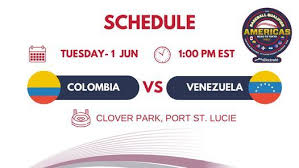 Colombia vs venezuela match up. Americas Qualifier Baseball Game Colombia Vs Venezuela Clover Park North River Shores Fl June 1 2021