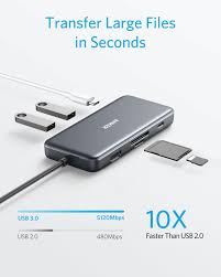 Usb type c cable, anker powerline+ usb c to usb 3.0 cable (3ft). Anker Usb C Hub 7 In 1 Usb C Adapter