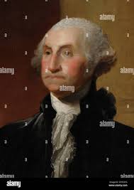 George Washington 1797 by Gilbert Stuart Stock Photo