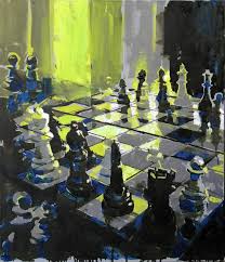 Chess Painting Art Painting Painting Art Projects