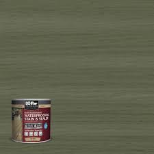 Behr Premium 8 Oz St 138 Sagebrush Green Semi Transparent Waterproofing Exterior Wood Stain And Sealer Sample 507716 The Home Depot Staining Wood Exterior Wood Stain Wood Deck Stain