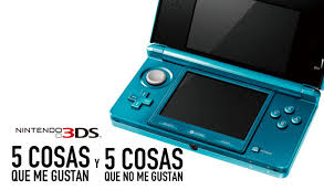 Juegos nintendo ds niños 3 años : Nintendo 3ds Cinco Cosas Que Me Gustan Y Cinco Cosas Que No Me Gustan