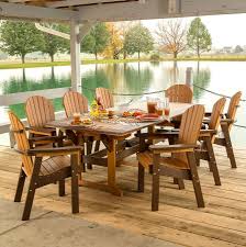 Amish Poly Great Bay 9 Piece Patio Dining Set Patio Dining Polywood Outdoor Furniture Wood Patio Furniture