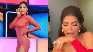 Ana Bárbara hace un topless accidental en TikTok ¡Su vestido la traiciona!  (VIDEO)
