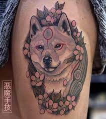 shiba inu tattoo tattoos tattoo artists body tattoos