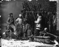 Photographie Chasse A L Orignal Le Retour Montreal Qc 1866 I 20494 Indigenous People Of North America Huron Wendat Huron Indians