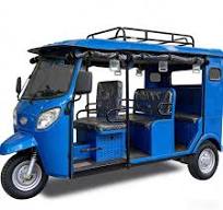 Electric Tuk-Tuk Tricycle Rickshaw Motorized Passenger Vehicle with Open Body Types for Adults
