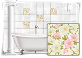 Hier werden häufig gestellte fragen zum thema fliesen vom fliesen.at team beantwortet. Fliesen Aufkleber Fliesen Bild Nostalgie Alt Blumen Gelb Grun Bad Wc Deko Kuche Ebay