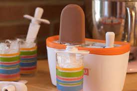 Making Classic Fudge Pops With The Zoku Quick Pop Maker Fudge Pops Zoku Popsicle Maker Zoku Recipes