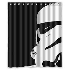 Star War Stormtroopers Pattern Custom Waterproof Polyester Fabric Bathroom Shower Curtain With 12 Mit Bildern Star Wars Badezimmer Star Wars Schlafzimmer Star Wars Zimmer