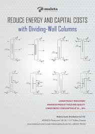 Catalytic Cyclic Distillation Column Design Of Distillation Trays Dividing Wall Column Dividingwallcolumntypes Distillation Divider Wall Reduce Energy