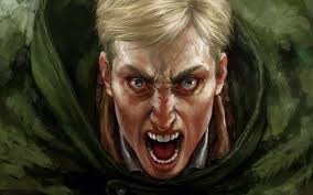 Anime All Male Blonde Hair Blue Eyes Erwin Smith Male Realistic Shingeki No Kyojin Short Hair Attack On Titan Anime Attack On Titan Art Attack On Titan Season